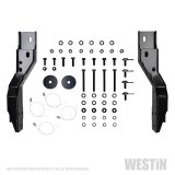 Westin 19-23 Chevrolet Silverado 1500 HDX Winch Mount Modular Grille Guard - Blac (1x wes46-23955, 1x wes57-923955A) thumbnail 6
