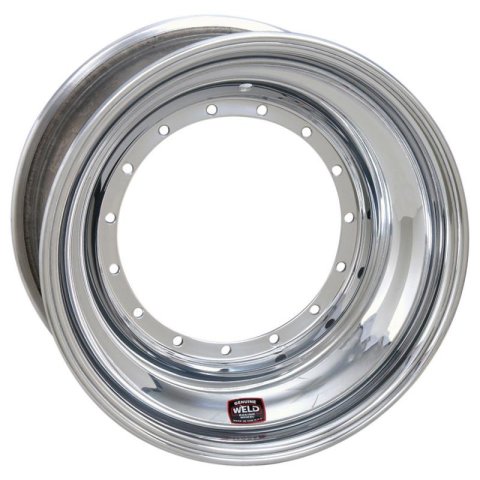 Weld Racing Sprint Direct Mount Rim Shells 860-50803-6 Wheels, 15x8'' Pol (5x9.75'') 3'' BS - NBL - 6-Quarter-Turn Cvr thumbnail 1