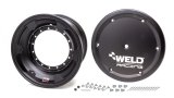 Weld Racing Sprint Direct Mount Rim Shells 860B-50904-6 Wheels, 15x9'' Blk (5x9.75'') 4'' BS - NBL - 6-Quarter-Turn Cvr thumbnail 2