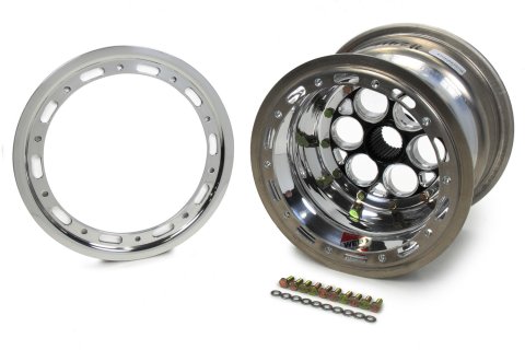 Weld Racing Magnum Micro Spline Black Anodized Wheels 10x8 Wheel, Spline, Aluminum, Matte Black, 10 in. x 8.0 in., 27-Spline Bolt Circle, 3.00 in Backspace thumbnail 2