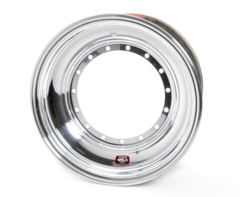 Weld Racing Sprint Direct Mount Rim Shells 860-50813 Wheel, Mount, Aluminum, Polished, 15 in. x 8.0 in., 5 x 9.75 in. Bolt Circle, 3.0 in Back Space thumbnail 2