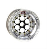 Weld Racing Magnum Sprint Spline Black Anodized Wheels 15x14 Wheel, Spline, Aluminum, Matte Black, 15 in. x 14.0 in., 42-Spline Bolt Circle, 4.0 in Backspace thumbnail 1