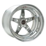Weld Racing RT-S S71 Forged Aluminum Polished Wheels 18x12 Wheel, S71, Aluminum, Polished, 18 in. x 12 in., 5 x 4.75 in. Bolt Circle, 6.700 in. Backspace, Each thumbnail 5