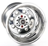 Weld Racing Draglite Polished Wheels 15x14 Wheel, Draglite, Aluminum, Polished, 15 in. x 14 in., 5 x 4.50/4.75 in. Bolt Circle, 6.50 in. Backspace, Each thumbnail 2