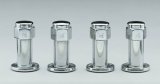 Weld Racing Lug Nuts 601-1416 Nuts, Shank with Washer, 1/2 in. x 20 RH, Closed End, Chrome Plated Steel, Set of 4 thumbnail 1