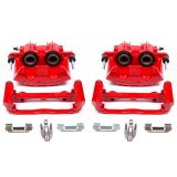 PowerStop Performance Powdercoated Brake Calipers for 1997-2004 CORVETTE - S4702 Disc Caliper, Performance, Aluminum, Red Powdercoated, 2-Piston, Chevy, Front, Pair thumbnail 5