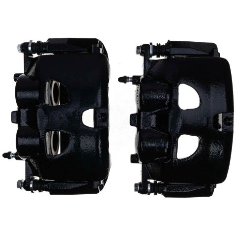 PowerStop Performance Powdercoated Brake Calipers for 2010-2021 EXPEDITION, NAVIGATOR, 2010-2011 F-150 - S5236BLK Disc Caliper, Performance, Cast Iron, Black Powdercoated, 2-Piston, Ford, Lincoln, Front, Pair thumbnail 8