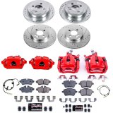 PowerStop Z23 Evolution Sport Brake Upgrade Kits with Calipers for 2007-2010 COOPER - KC6301 Disc Kit, Upgrade, Front and Rear, Cross-Drilled/Slotted Surface, Mini, Kit thumbnail 5