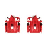 PowerStop Performance Powdercoated Brake Calipers for 2000-2010 BEETLE, 2000-2006 GOLF, 2005-2006 TT - S2576 Disc Caliper, Power Stop Red Performance, Rear, Volkswagen, Pair thumbnail 5