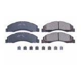 PowerStop Z17 Evolution Plus GEOMET Coated Brake Kits for 2008-2025 E-350 SUPER DUTY, 2017-2018 E-450 DUTY - CRK4132 Rotor and Pad Combos, Coated, Solid Surface Rotors, Ceramic Pads, 13.58 in. O.D., Front and Rear, Ford, thumbnail 9