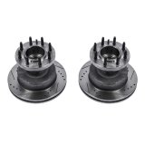 PowerStop Evolution Drilled and Slotted Rotors AR-8542XR Brake Rotors, Evolution, Cross-drilled Slotted, Iron, Zinc Plated, 13.00 in. O.D., Applications with Dual Rear Wheel, Front Right, Ford, Each thumbnail 4