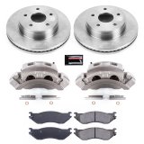 PowerStop Z17 Evolution Plus Stock Replacement Brake Kits with Calipers for 2004-2006 DURANGO - KCOE2165A Disc Kit, Replacement, Front, Solid Surface, Dodge, Kit thumbnail 2
