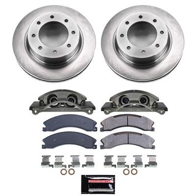 PowerStop Z17 Evolution Plus Stock Replacement Brake Kits with Calipers for 2012-2021 NV1500, NV2500, NV3500 - KCOE6518A AUTOSPECIALTY KIT W/CALS thumbnail 2
