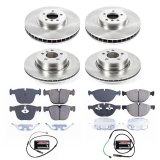 PowerStop Z17 Evolution Plus Stock Replacement Brake Kits for 2019 X6 - KOE8442 Rotors/Pads, Replacement, Ceramic Pads, Iron Rotors, Natural, Smooth, Front and Rear, BMW, Set thumbnail 8