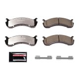 PowerStop Z36 Truck and Tow Brake Upgrade Kits for 2015-2019 F-59 COMMERCIAL STRIPPED CHASSIS - K9123-36 Rotor Pad Combos, Upgrade, Cross-drilled Slotted Rotors, Carbon Fiber Ceramic Pads, Front, Ford, Kit thumbnail 9