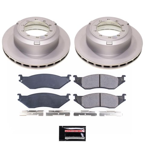 PowerStop - Brake Rotor and Pad Combos for 2002-2004 F-450 SUPER DUTY, F-550 2001-2007 F-53 MOTORHOME CHASSIS CRK6410 Disc Kit thumbnail 4