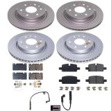 PowerStop Z17 Evolution Plus GEOMET Coated Brake Kits for 2023-2024 CANYON, COLORADO - CRK9223 COATED BRAKE KIT, Chevrolet Colorado 2023-2024, GMC Canyon 2023-2024, Front and Rear thumbnail 1