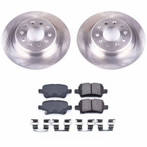 PowerStop Z17 Evolution Plus Stock Replacement Brake Kits with Calipers for 2018-2020 REGAL TOURX - KCOE7557 AUTOSPECIALTY KIT W/CALS, Buick Regal TourX 2018-2020, Front and Rear thumbnail 3