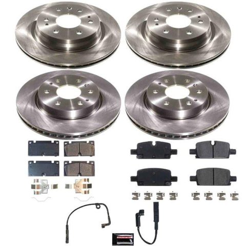 PowerStop Z17 Evolution Plus Stock Replacement Brake Kits for 2023-2024 CANYON, COLORADO - KOE9223 AUTOSPECIALTY BRAKE KIT, Chevrolet Colorado 2023-2024, GMC Canyon 2023-2024, Front and Rear thumbnail 1