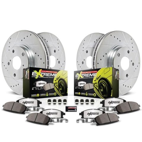 PowerStop Z26 Street Warrior Brake Upgrade Kits K9255-26 STREET BRAKE KIT, Tesla Y 2020-2024, Front and Rear thumbnail 7