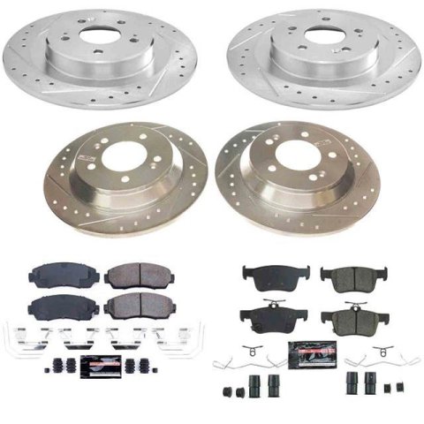 PowerStop Z23 Evolution Sport Brake Upgrade Kits K8944 EVOLUTION BRAKE KIT, Acura TLX 2021-2025, Front and Rear thumbnail 8
