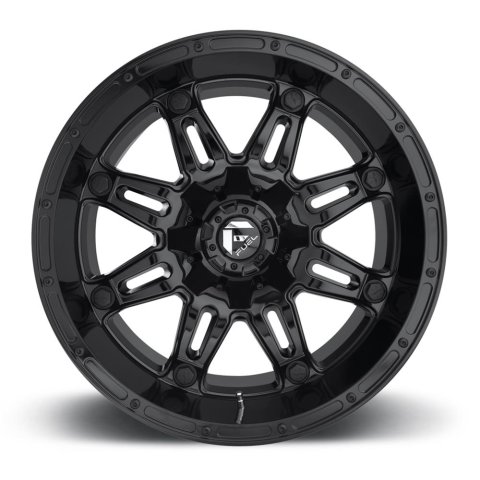 Fuel Off-Road Hostage D625 Series Gloss Black Wheels 20x10 Wheel, Hostage, 20 x 10, Black, 8 x 170mm Bolt Pattern, -18mm Offset, 4.790 in. Backspace, Each