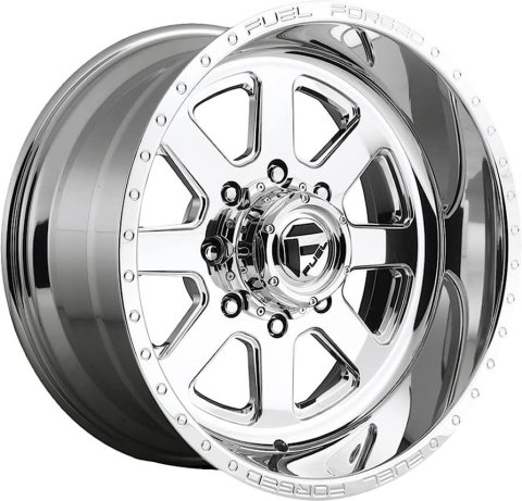 Fuel Off-Road FF09D Polished Wheels 22x8.25 WHEEL, D09 22X8.5 10X225 POLISH -202MM