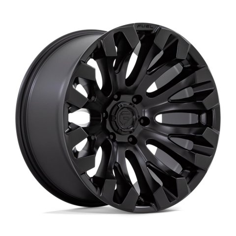 Fuel Off-Road Quake D831 Blackout Wheels 20x9 20X9 5X5.5 BLK-OUT 1MM