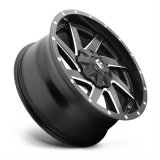 Fuel Off-Road Renegade D594 Series Matte Black Wheels with Milled Accents 20x9 Wheels, Renegade, 6x1356x5.5 NBD5.75 20 106.4, NBD-Matte BLK MIL thumbnail 3