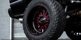 Fuel Off-Road Stroke D612 Series Gloss Black Wheels with Candy Red Accents 20x10 Wheels, Stroke, 6x1356x5.5 QL 4.75 -18 106.3, QL -Gloss RED thumbnail 3