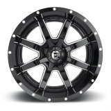 Fuel Off-Road Maverick D610 Series Gloss Black Wheels with Milled Accents 20x9 Wheels, Accents, 20 in. x 9.0 in., Aluminum, 6 x 135mm/5.5 in. Bolt Circle, 5.000 in. Backspacing, Each thumbnail 1