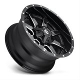 Fuel Off-Road Maverick D610 Series Gloss Black Wheels with Milled Accents 20x9 Wheels, Accents, 20 in. x 9.0 in., Aluminum, 6 x 135mm/5.5 in. Bolt Circle, 5.000 in. Backspacing, Each thumbnail 3
