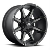 Fuel Off-Road Coupler D556 Matte Black Wheels with Machined DDT Face 18x9 Wheel, Coupler, Aluminum, Black, 18 in. x 9.00 in., 5 x 4.5 in./114.3mm/5.0 in./127mm, Bolt Circle, 4.50 in. Backspace, Each thumbnail 3