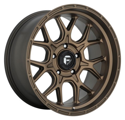 Fuel Off-Road Tech D671 Matte Bronze Wheels 17x9 Wheel, D671, 17 x 9, Aluminum, Bronze, 6 x 139.7mm Bolt Pattern, +1mm Offset, 5.040 in. Backspace, Each thumbnail 1