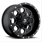 Fuel Off-Road Revolver D525 Series Matte Black with Milled Accents Wheels 15x10 Wheel, D525, Aluminum, Black, 15 in. x 10.0 in, 5 x 5.50 in. Bolt Circle, 3.75 in. Backspace thumbnail 1