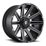 Fuel Off-Road Contra D616 Series Matte Black Wheels with Milled Accents 20x10 Wheels, Contra, 6x1356x5.5 NBD4.75 -18 106.3, NBD-Matte BLK MIL thumbnail 1