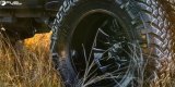 Fuel Off-Road Cleaver D574 Series Gloss Black Dually Wheels with Milled Accents 20x8.25 Wheels, Dualie Rear, Dualie Rear 8x6.5 NB -2.92/-195 117.2, NB -BLK MIL thumbnail 4