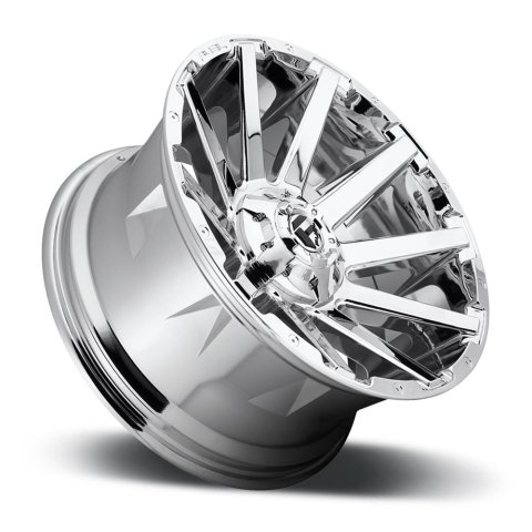 Fuel Off-Road Contra D614 Series Chrome Wheels 20x10 Wheel, Contra, 20 x 10, Chrome, 6 x 135mm Bolt Pattern, -19mm Offset, 4.750 in. Backspace, Each thumbnail 3