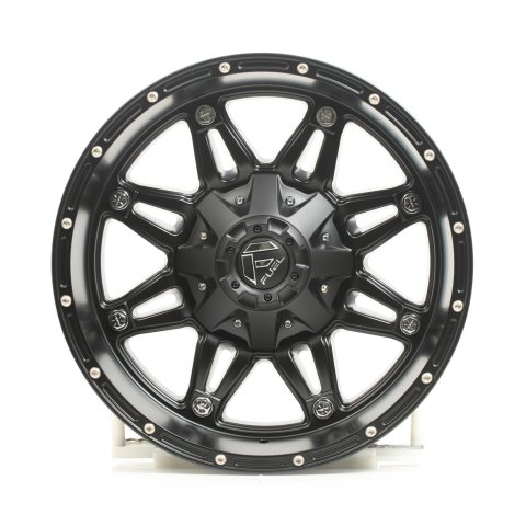 Fuel Off-Road Hostage D531 Series Matte Black Wheels 17x9 Wheel, D531, 17 in. x 9 in., Aluminum, Black, 5 x 4.50/5.00 in. Bolt Circle, 4.50 in. Backspace