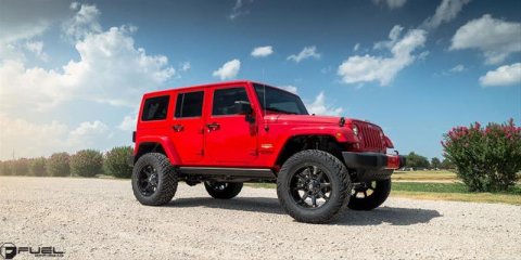 Fuel Off-Road Coupler D575 Series Gloss Black Wheels 20x9 Wheels, Coupler, 6x135 6x5.5 BL 5.75/20 106.4, BL -Gloss BLK thumbnail 7