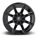 Fuel Off-Road Coupler D575 Series Gloss Black Wheels 17x9 Wheels, Black, 17 in. x 9.0 in., Aluminum, Black, 5 x 4.5 in./5 in. Bolt Circle, 4.500 in. Backspacing, Each thumbnail 1