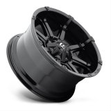 Fuel Off-Road Coupler D575 Series Gloss Black Wheels 17x9 Wheels, Black, 17 in. x 9.0 in., Aluminum, Black, 5 x 4.5 in./5 in. Bolt Circle, 4.500 in. Backspacing, Each thumbnail 3