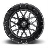 Fuel Off-Road Stroke D611 Series Gloss Black Wheels with Milled Accents 20x9 Wheels, Stroke, 6x1356x5.5 NBL5.75 20 106.3, NBL-Gloss BLK MIL thumbnail 5