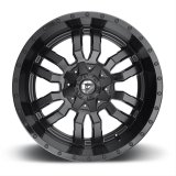 Fuel Off-Road Sledge D596 Series Matte Black Wheels with Gloss Lip 20x9 Wheels, Sledge, 5x5.55x150 BD 5.75 20 110.3, BD -Matte BLK thumbnail 2