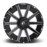Fuel Off-Road Contra D616 Series Matte Black Wheels with Milled Accents 20x9 Wheels, Contra, 5x5.55x150 NBD5.00 .01 110.3, NBD-Matte BLK MIL thumbnail 2