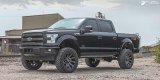 Fuel Off-Road Contra D615 Series Gloss Black Wheels with Milled Accents 20x9 Wheels, Contra, 5x5.55x150 NBL5.00 .01 110.3, NBL-Gloss BLK MIL thumbnail 7