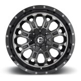 Fuel Off-Road Crush D561 Machined Wheels 22x12 Wheel, Crush, 22 x 12, Aluminum, Machined, 5 x 114.3mm Bolt Pattern, -44mm Offset, 4.770 in. Backspace, Each thumbnail 1