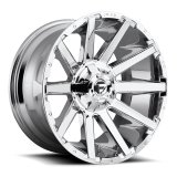 Fuel Off-Road Contra D614 Series Chrome Wheels 20x10 Wheels, Contra, 8x170 P 4.75 -18 125.1, P -Chrome thumbnail 1