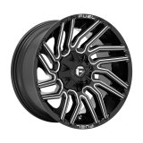 Fuel Off-Road Typhoon D773 Gloss Black Wheels with Milled Accents 20x10 WHEEL, 20X10 8X170 G-BLK-MILL -18MM thumbnail 1