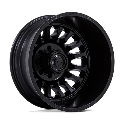 Fuel Off-Road ARC Dually D867 Blackout Wheels 20x8.25 Wheel, D867, 20 x 8.25, Aluminum, Blackout, Matte Black, 8 x 165.1mm/6.5 in. Bolt Pattern, +104mm Offset, 8.720 in. Backspace, Each